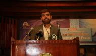 Assistant Professor AIOU Dr. Abdul Basit Mujahid,Expressinf his views