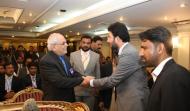 Sahibzada Sultan Ahmad Ali with Pro. Dr. Gholam Reza Aavani