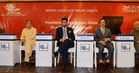 Report Launch of Online Debate on Freedom of Expression (Part-2)