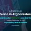 A Webinar on Peace in Afghanistan: Imperatives for Pakistan and the Region
