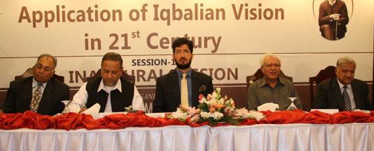 Press Release - Day One of Two day Conference on Application of Iqbalian Vision in 21st Century