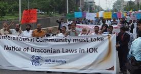 Photos of Rally in Solidarity with Kashmiris