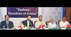 Seminar On Kashmir: Question of Justice