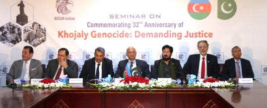 Commemorating 32nd Anniversary of the Khojaly Genocide