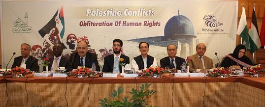 Seminar on Palestine Conflict : Obliteration of Human Rights