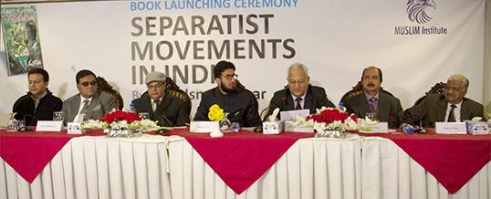 Book Launch Ceremony Separatist Movements in India