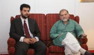 Sahibzada Sultan Muhammad Bahadar Aziz With Orya Maqbool Jaan During Two Days Conference on Allama Muhammad Iqbal (R.A)