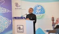 Barrister Zafarullah Khan, Secretary Law and Special Adviser to Prime Minister of Pakistan, giving Chief Guest speech
