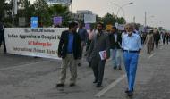 Former Ambassador & renowned Columnist Asif Ezdi also participated in the walk