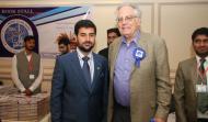 Sahibzada Sultan Bahadar Aziz with Honourable Prof. Gerhard H. Bowring