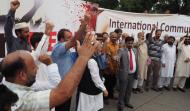 Participants In a Walk on Kashmir issue