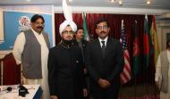 His Majesty Sahibzada Sultan Muhammad Ali Founding Father MUSLIM Institute with Mian Muhammad Shahbaz