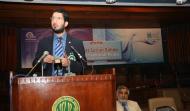 Chairman MUSLIM institute Sahibzada Sultan Ahmad Ali Addressing
