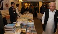 Akram Zaki visiting the Book Stall of Hadrat Sultan Bahoo books