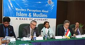 Photos of Seminar on Western Perceptions About Islam & Muslims: A Case of Hungary