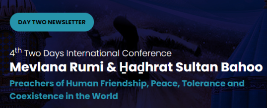 4th Two Days International Conference Mevlana Rumi & Hadhrat Sultan Bahoo