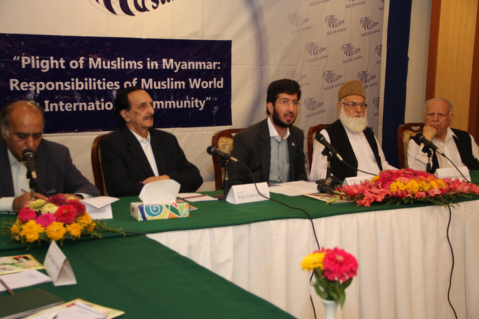 Seminar on Plight of Muslims in Myanmar